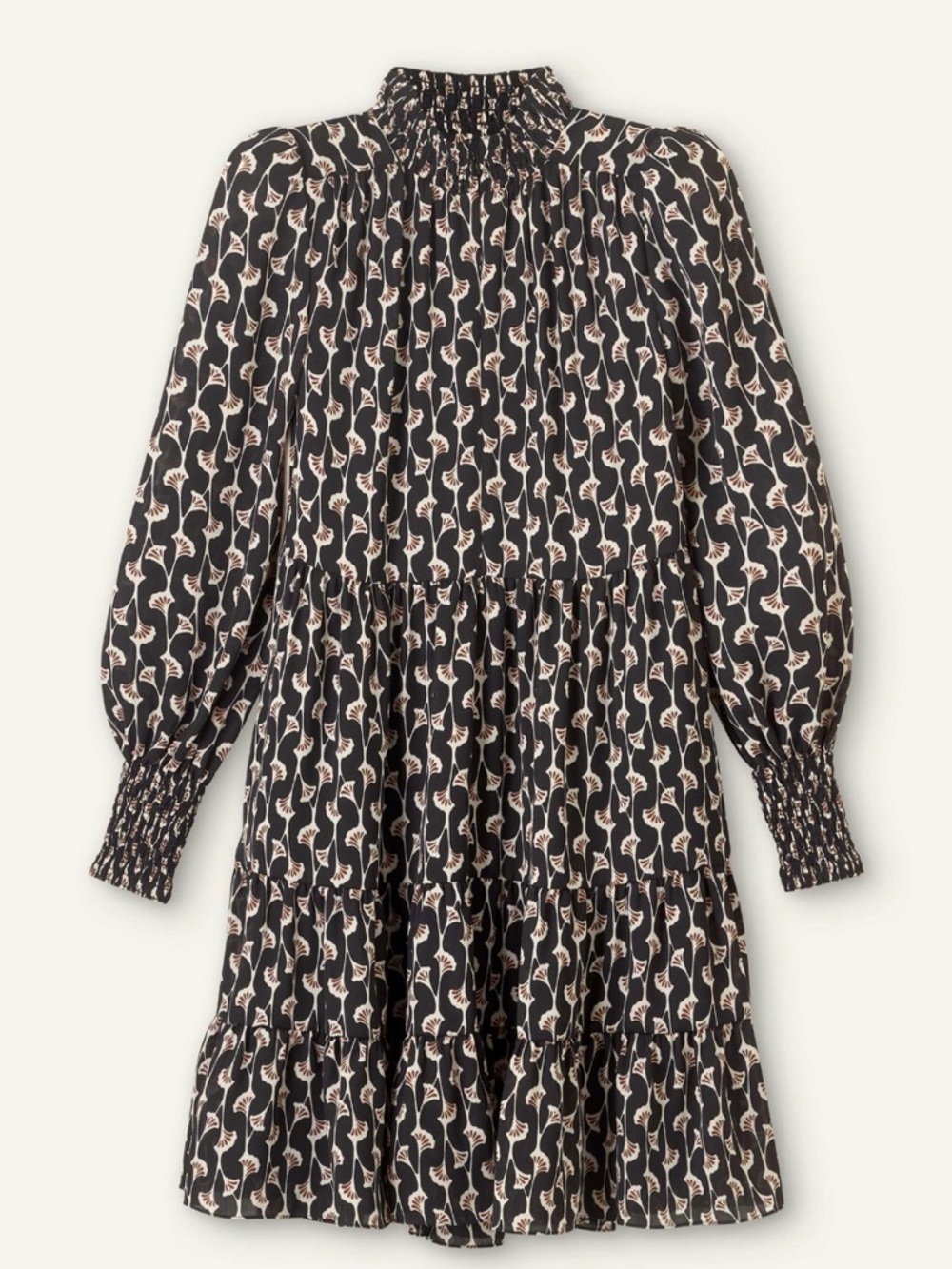 ME+EM Ginkgo Leaf Swing Dress - Picture 7 of 14